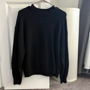 Black Crewneck Sweater